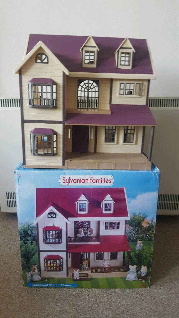 sylvanian families oakwood manor house